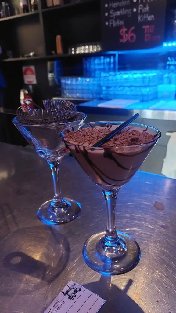 Perth Family Weekend Holiday Itinerary - chocolate martini