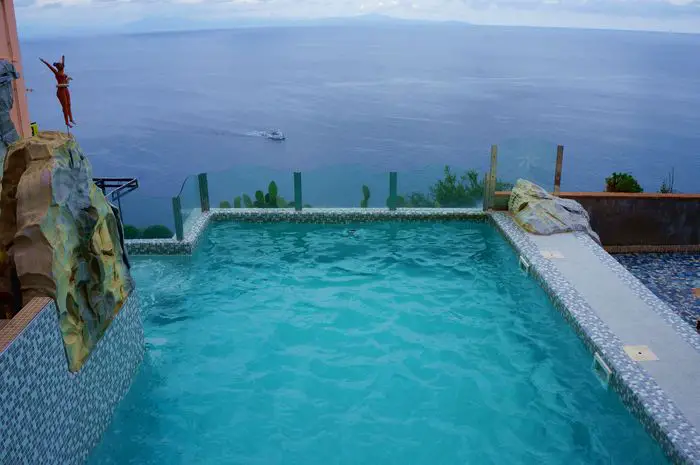 pool at Hotel Margherita, Praiano