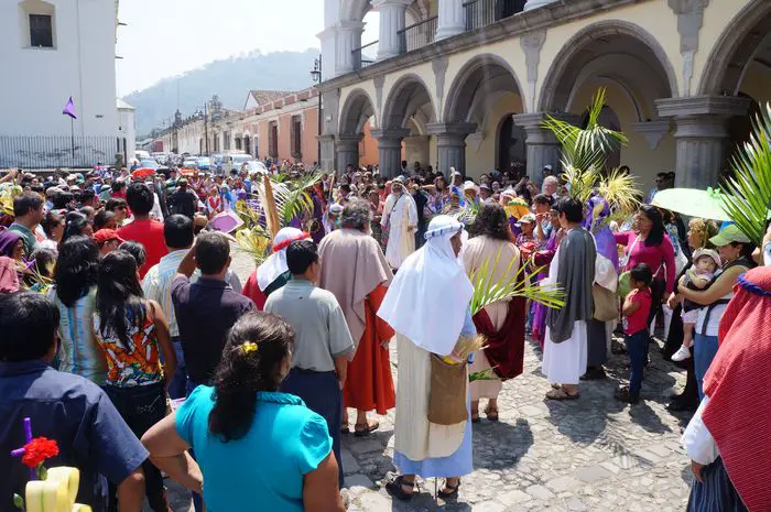 Semana Santa Antigua Guatemala procession