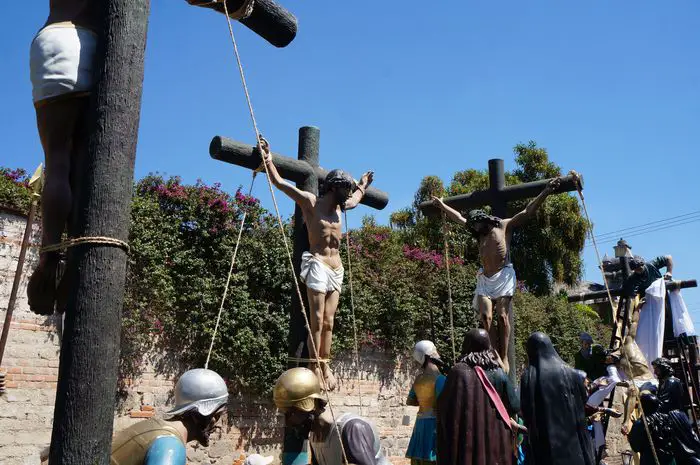 Semana Santa Antigua Guatemala Jesus on cross