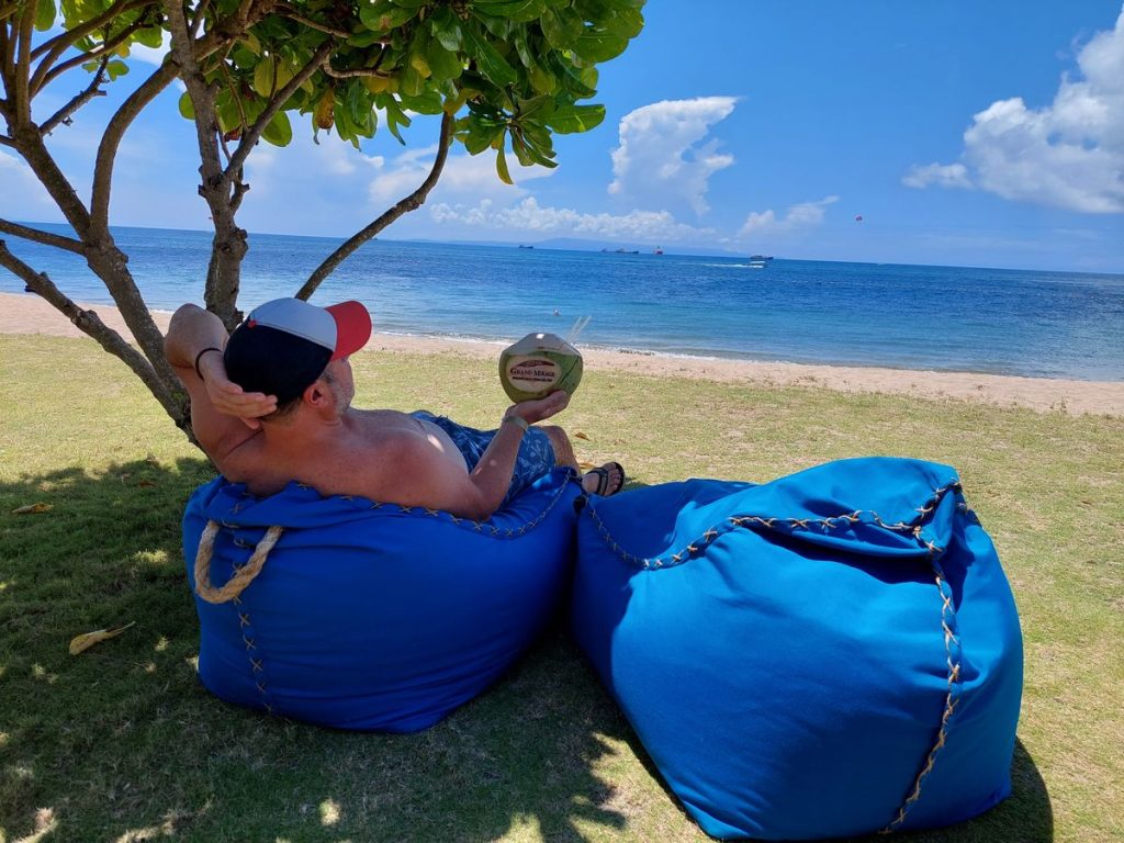 Nusa Dua Family Resort: Beach view