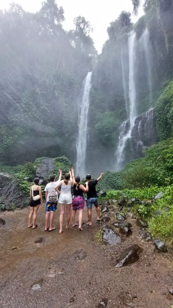 Best things to do in Bali with teens - waterfall
