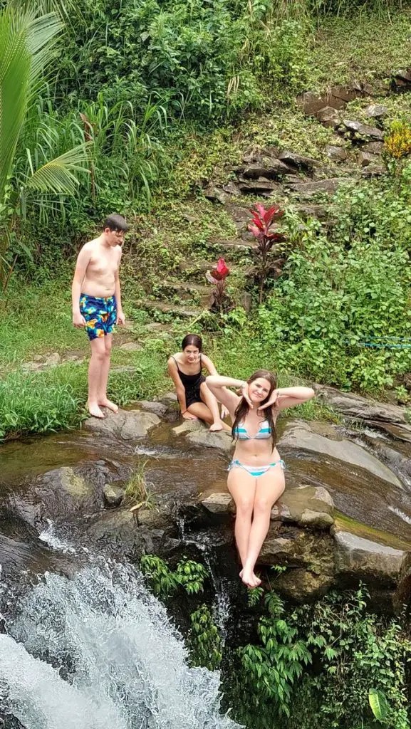 Best Things to Do in Bali with Teens - waterfall