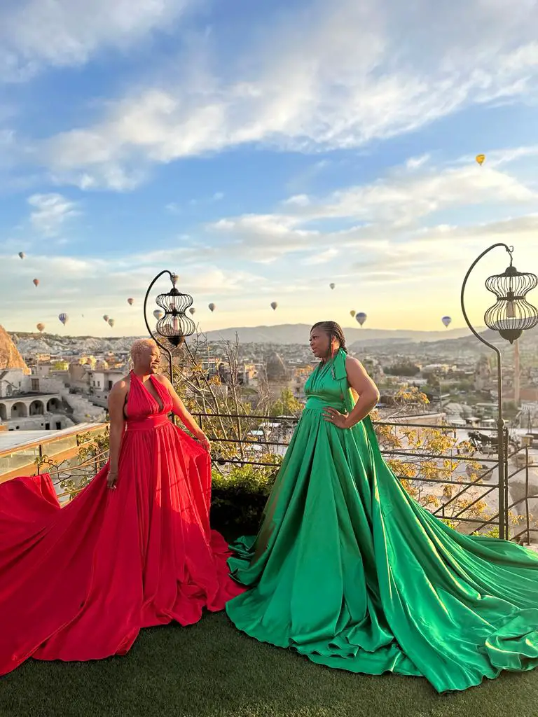 Visit Cappadocia - flying dress photo shoot