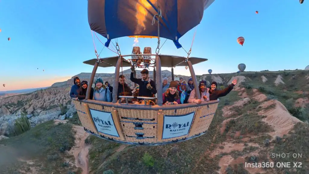 Visit Cappadocia - hot air balloon ride