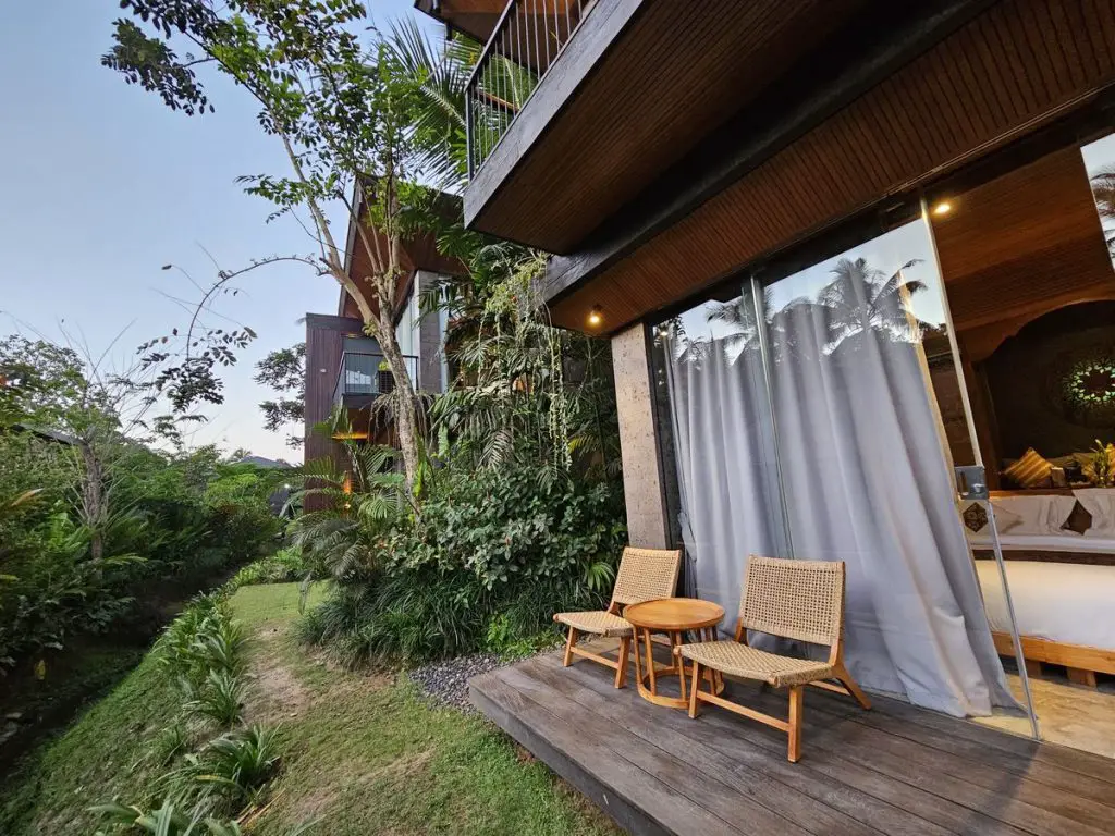 Gdas Bali Ubud Luxury Accommodation - Back views
