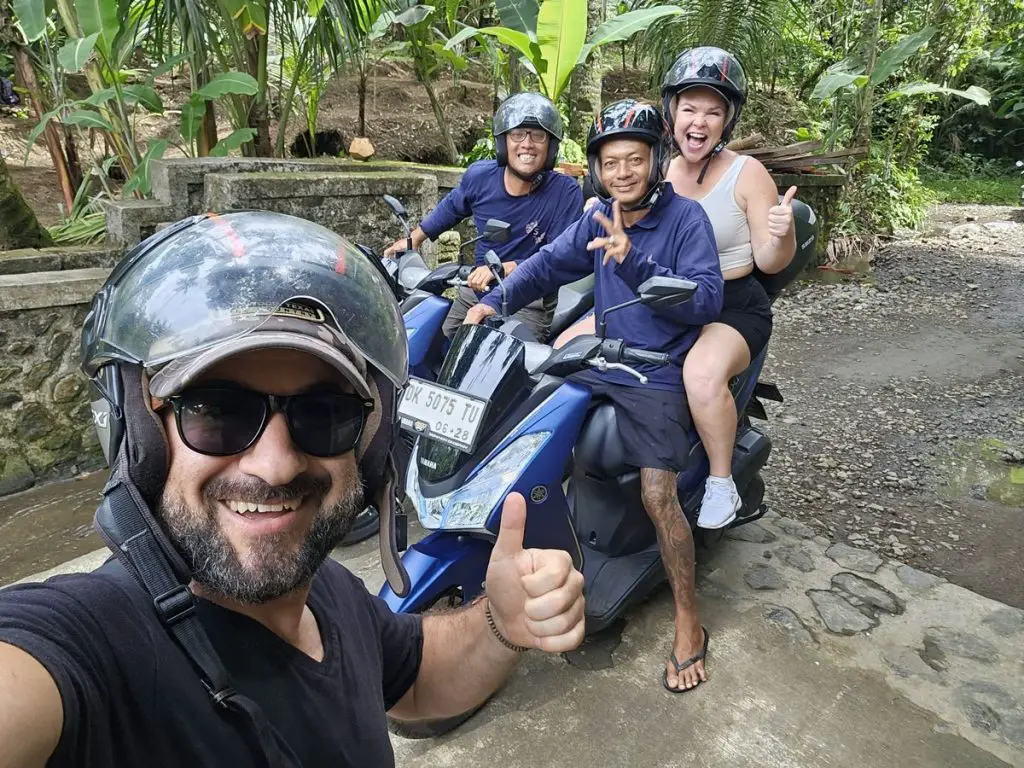 Samanvaya Sideman Bali - Sideman scooter tour