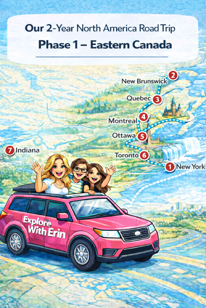 Phase 1 - Eastern Canada | Our 2-Year North America Road Trip Adventure