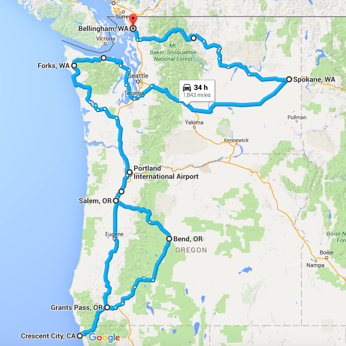 2 Year North America Road Trip Itinerary - Phase 3
