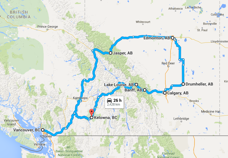 2 Year North America Road Trip Itinerary - USA & Canada