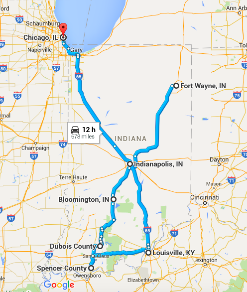 2 Year North America Road Trip Itinerary - Phase 2