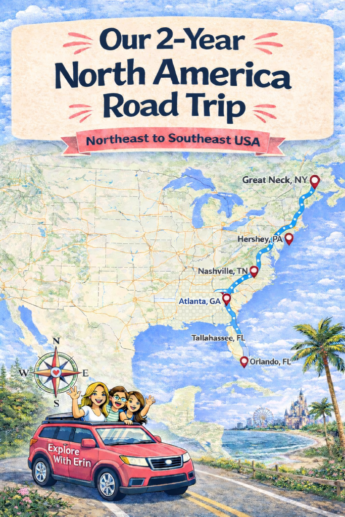 Northeast to Southeast USA Road Trip | Our 2-Year North America Road Trip Adventure