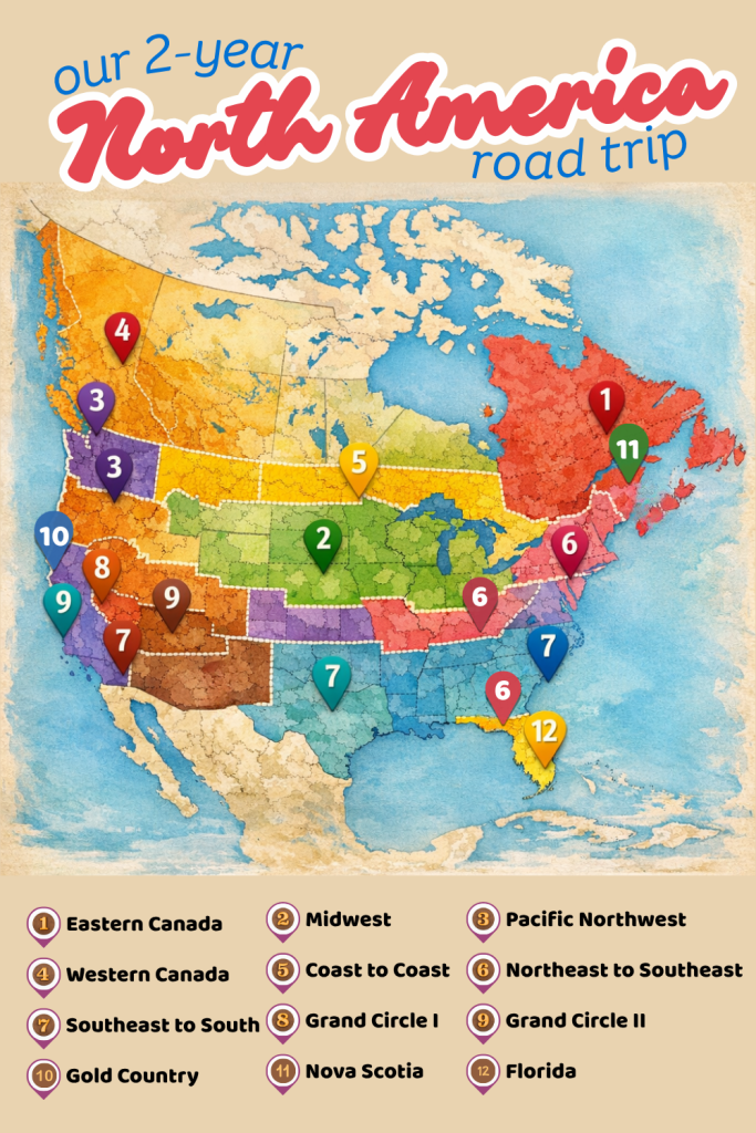 North America road trip - USA & Canada