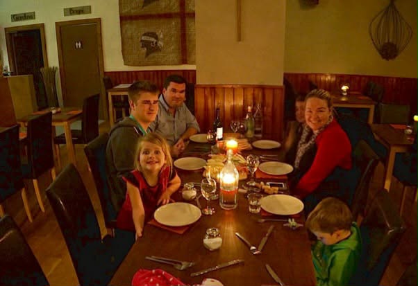 12 day Ireland Road Trip Dinner with friends in ireland