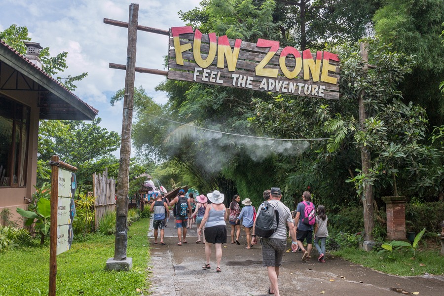 Bali Safari Park review with kids - fun zone