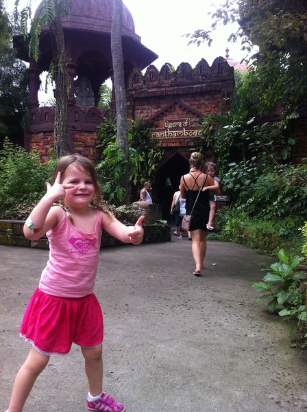 Bali Safari Park review with kids - toddler friendly