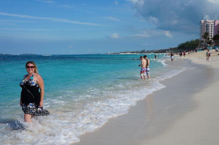 Atlantis Aquaventure With Kids beach 