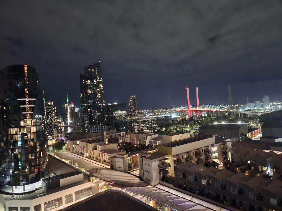 Nesuto Docklands Review: Balcony views