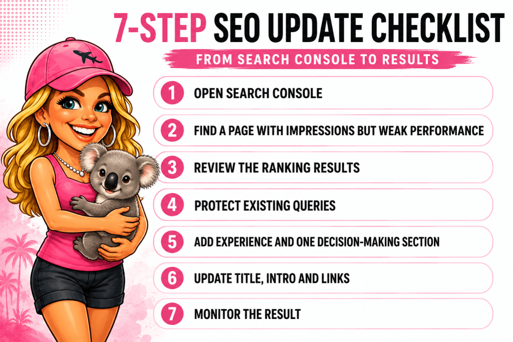 Bloggin in 2026 - SEO update Checklist