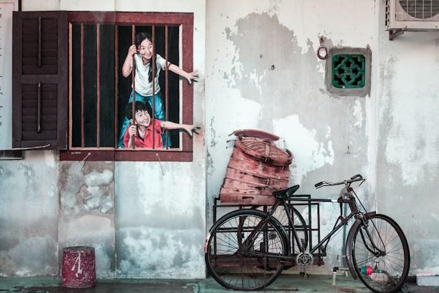 Best Things to Do in Penang With Kids | Georgetown Street Art